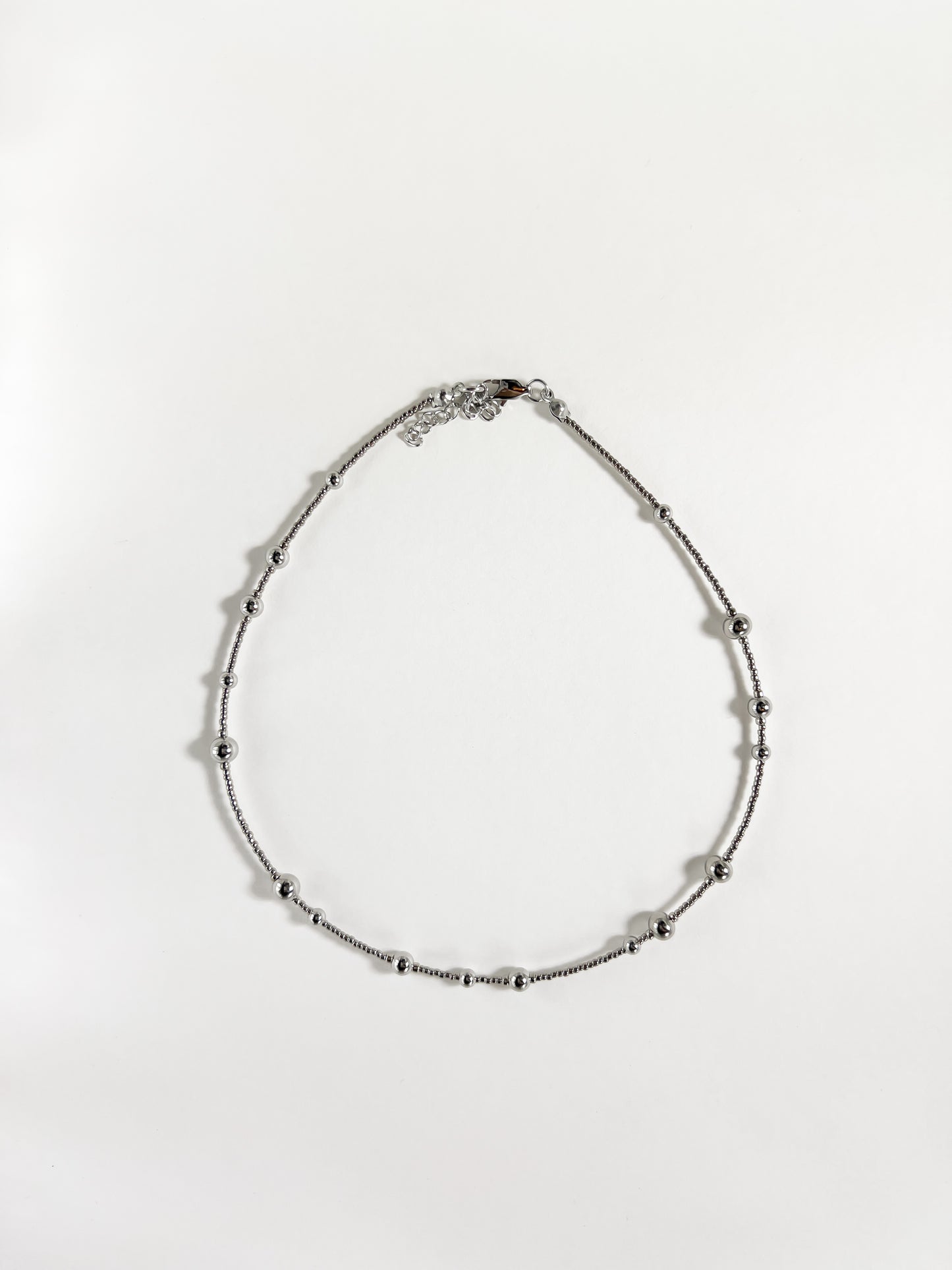 Olivia Necklace — Chrome