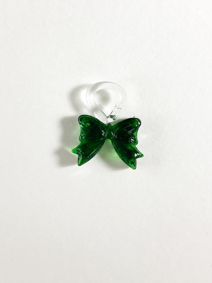 Bonbon Earrings — Bow ୨୧