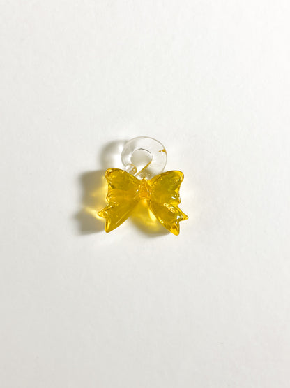 Bonbon Earrings — Bow ୨୧