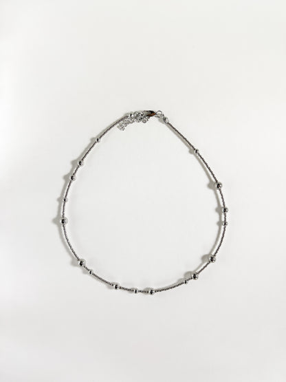 Olivia Necklace — Chrome