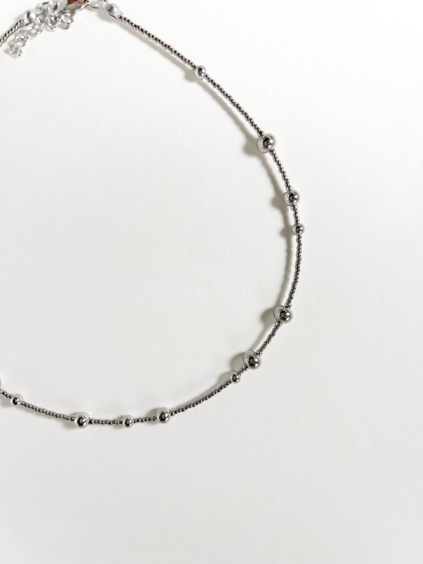 Olivia Necklace — Chrome